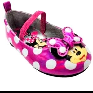 NWT Disney Minnie Mouse Pink Shoes